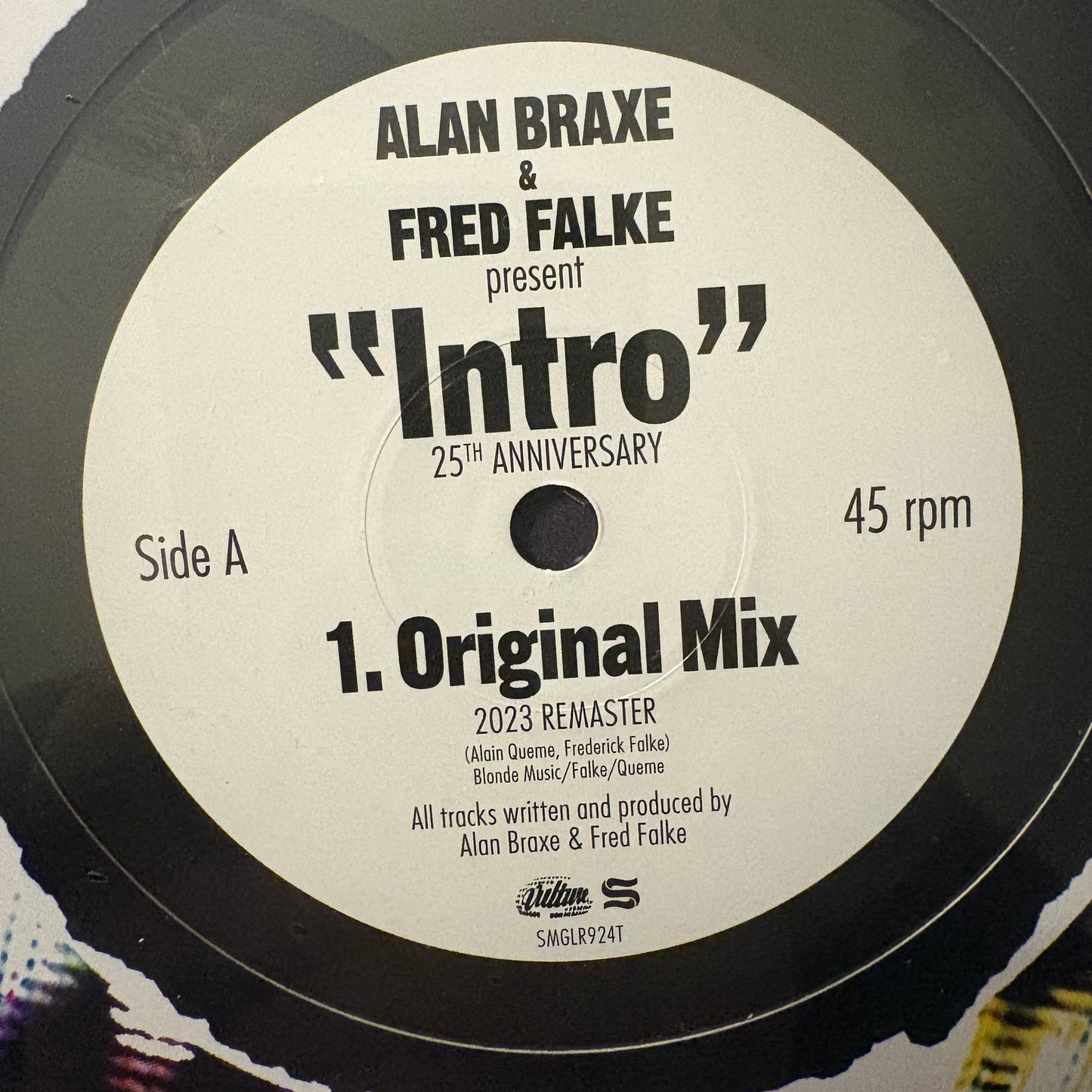 Alan Braxe & Fred Falke Present “Intro” 25th Anniversary 3 Version 12inch Vinyl Record