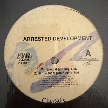 Arrested Development “Mr. wendal” 5 Version 12inch vinyl record
