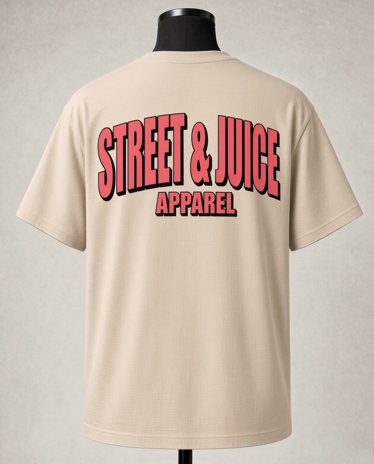 Street & Juice - Eazy E ‘Only If You Want it’ 100% Heavyweight Cotton Cream Tee