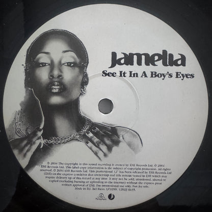 Jamelia “See It In A Boy’s Eyes” 2 Version 12inch vinyl record