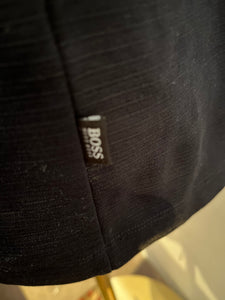 Boss Hugo Boss Cotton Blend Navy Blue T Shirt Regular Fit Size XL