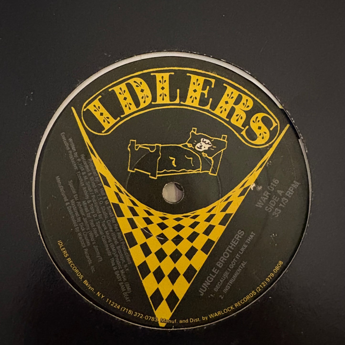 Jungle Brothers “Because I Got It Like That” 4 Version 12inch vinyl record