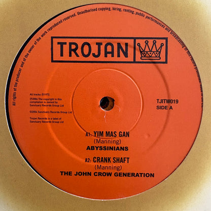 Abyssinians “Yim Mas Gan” 2 Track 12inch Vinyl Record Trojan Records Mint