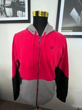 Load image into Gallery viewer, True Religion 100% Cotton Logo Embroidered Red Hoodie Size M