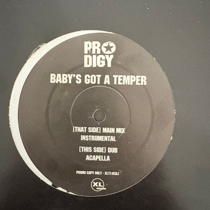 Prodigy “Baby’s Got A Temper” 2 version 12inch Vinyl