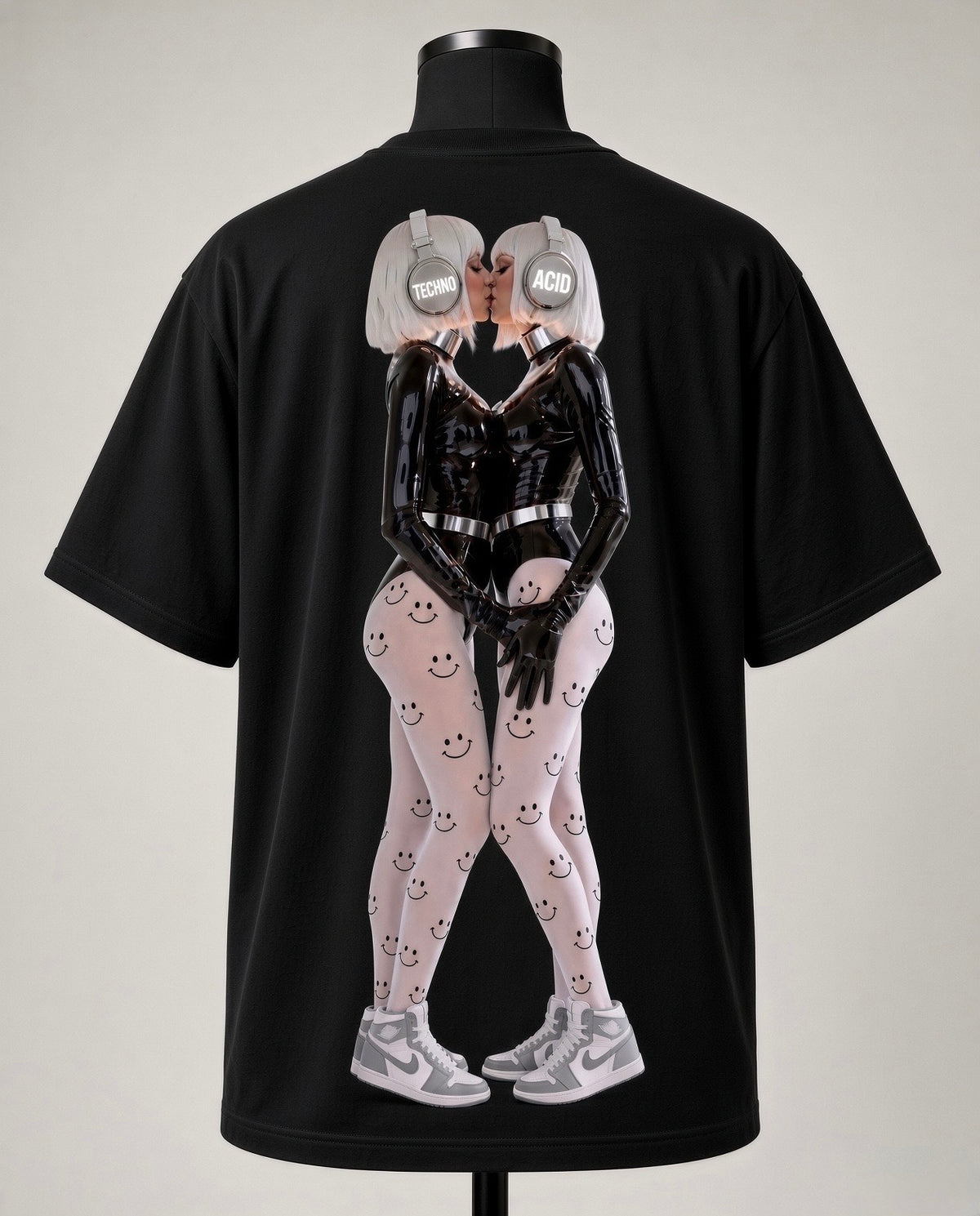 Street & Juice ‘Techno Acid’ 100% Heavyweight Cotton Graphic Tee