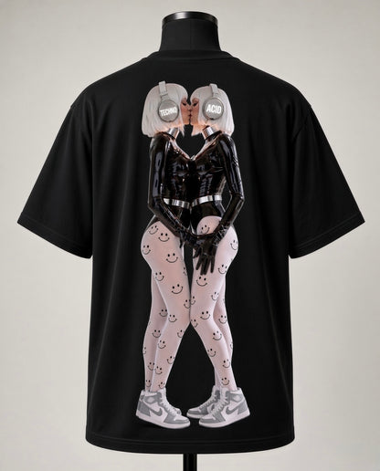 Street & Juice ‘Techno Acid’ 100% Heavyweight Cotton Graphic Tee