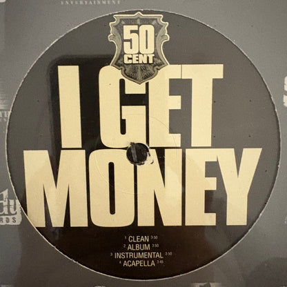 50 Cent “I Get Money” 4 Version 12inch vinyl record