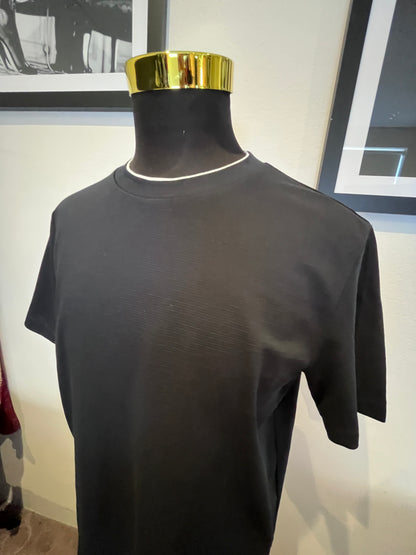 Boss Hugo Boss Cotton Blend Navy Blue T Shirt Regular Fit Size XL