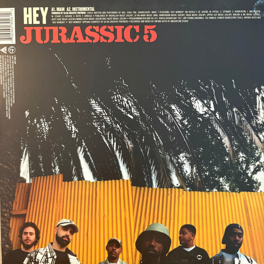 Jurassic 5 “Hey” / “If You Only Knew” 4 Track 12inch Vinyl