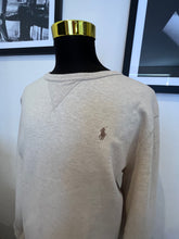 Load image into Gallery viewer, Polo Ralph Lauren 100% Cotton Sweater Polo Logo Brown Size XXL