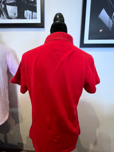 Load image into Gallery viewer, Tommy Hilfiger Women’s 100% Cotton Red Polo Shirt Size Large