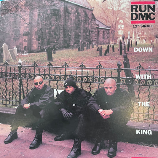 RUN DMC “Down With The King” 3 Version 12inch Vinyl Record on Profile Records