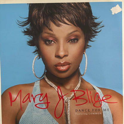 Mary J Blige “Dance For Me” 4 Version 12inch vinyl record