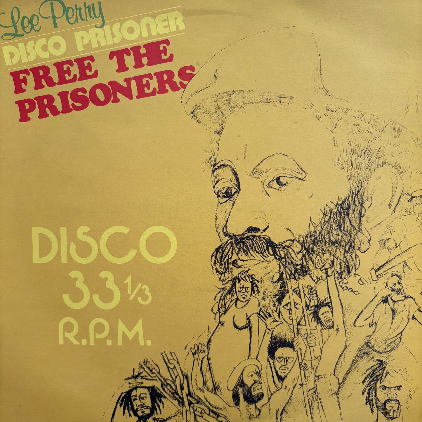 Lee Perry “Free The Prisoners” / “Chase Them” 2 Track 12” Vinyl Record Trojan
