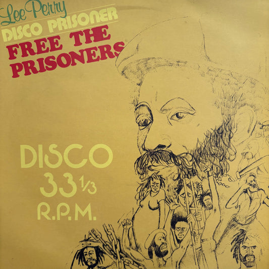Lee Perry “Free The Prisoners” / “Chase Them” 2 Track 12” Vinyl Record Trojan
