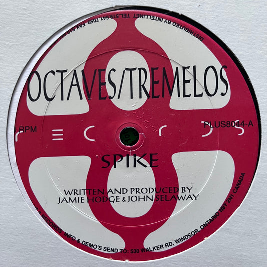 Octaves/Tremelos “Spike” 2 Track 12inch Vinyl Record Plus 8 Records AA Born Under a Rhyming Planet “Live At Jimmy’s”