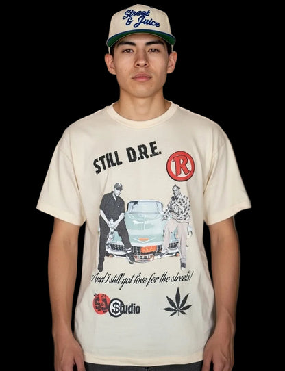 Street & Juice 100% Cotton “STILL D.R.E” Dr Dre Snoop Dog Graphic T