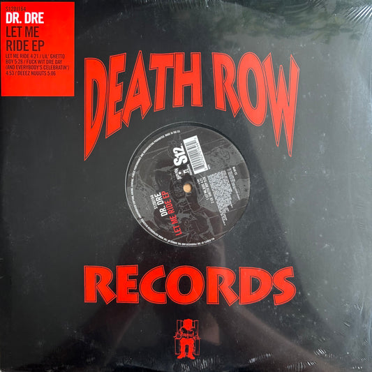 Dr Dre “Let Me Ride” Ep 4 Track 12inch Vinyl Still Sealed Death Row Records