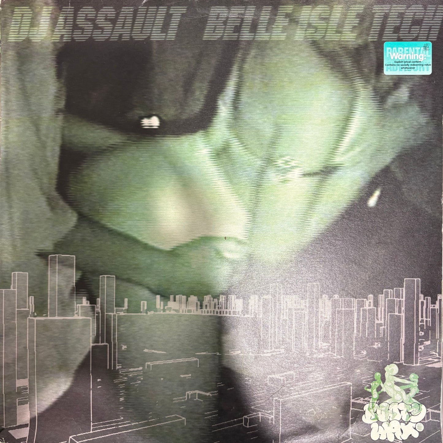 DJ ASSAULT ‘Belle Isle Tech’ 25 track 12inch vinyl triple pack
