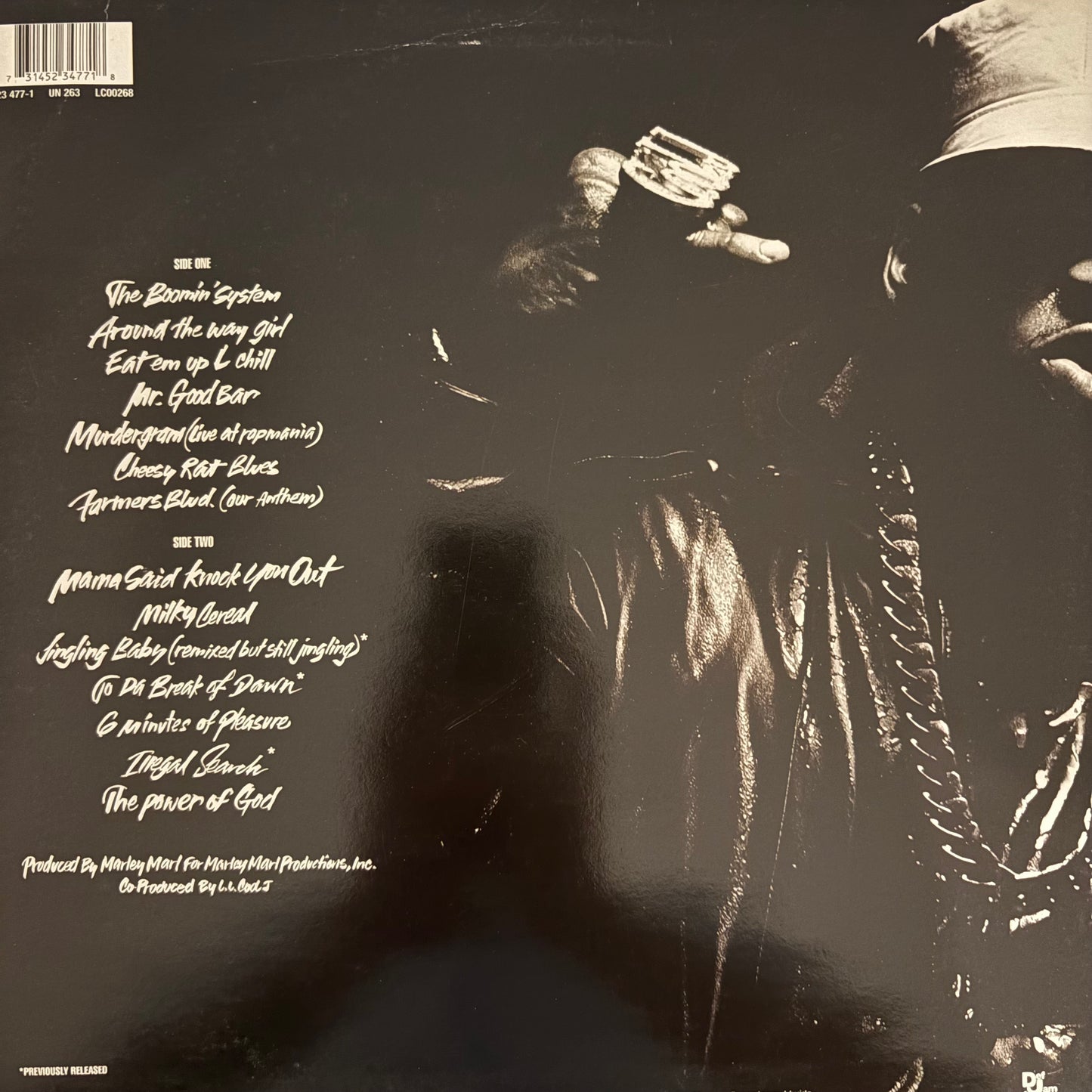 LL COOL J “Mamma Said Knock You Out” 14 Track 12inch vinyl album Def Jam