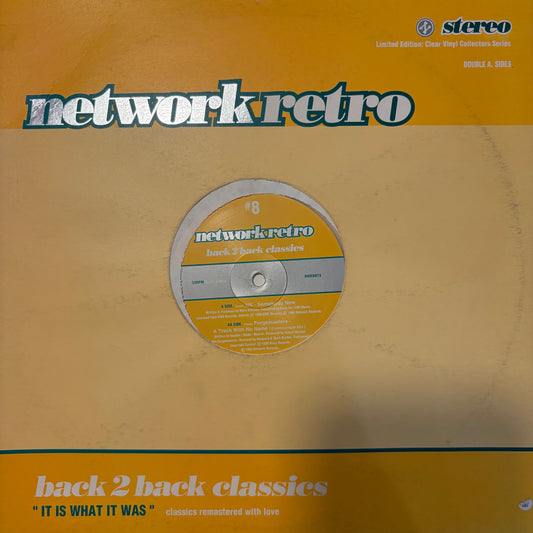 Network Retro Vol 8 MK “Somebody New” / The Forgemasters “A Track With No Name” 2 Track 12inch Vinyl Record