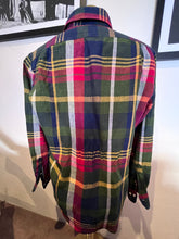 Load image into Gallery viewer, Ralph Lauren 100% Cotton Linen Check Shirt Size Large Custom Fit