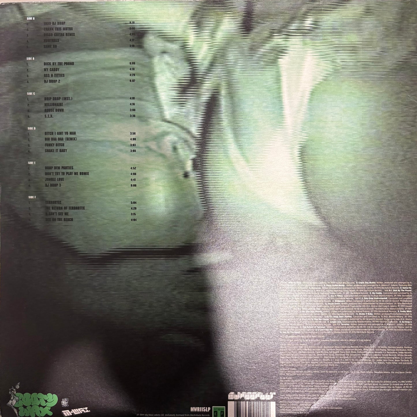 DJ ASSAULT ‘Belle Isle Tech’ 25 track 12inch vinyl triple pack