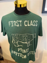 Load image into Gallery viewer, Duffer of St George 100% Cotton Green Logo Print Tee Size Large
