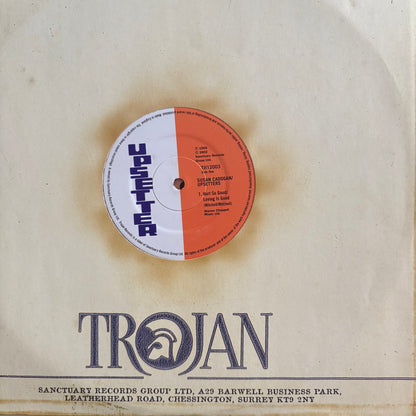 Susan Cadogan “Hurt So Good” 2 Track 12inch Vinyl Record Trojan Records