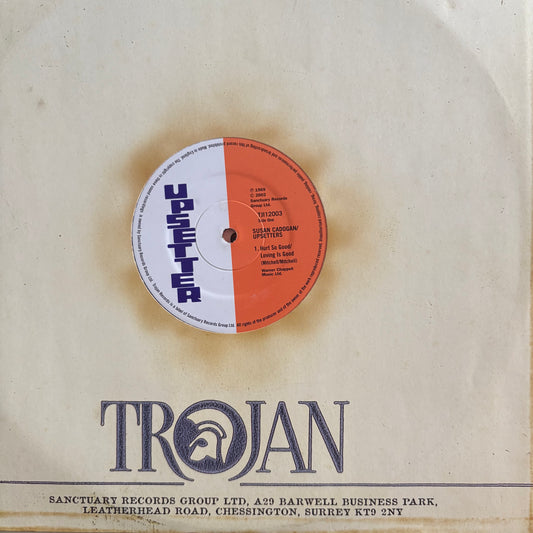 Susan Cadogan “Hurt So Good” 2 Track 12inch Vinyl Record Trojan Records