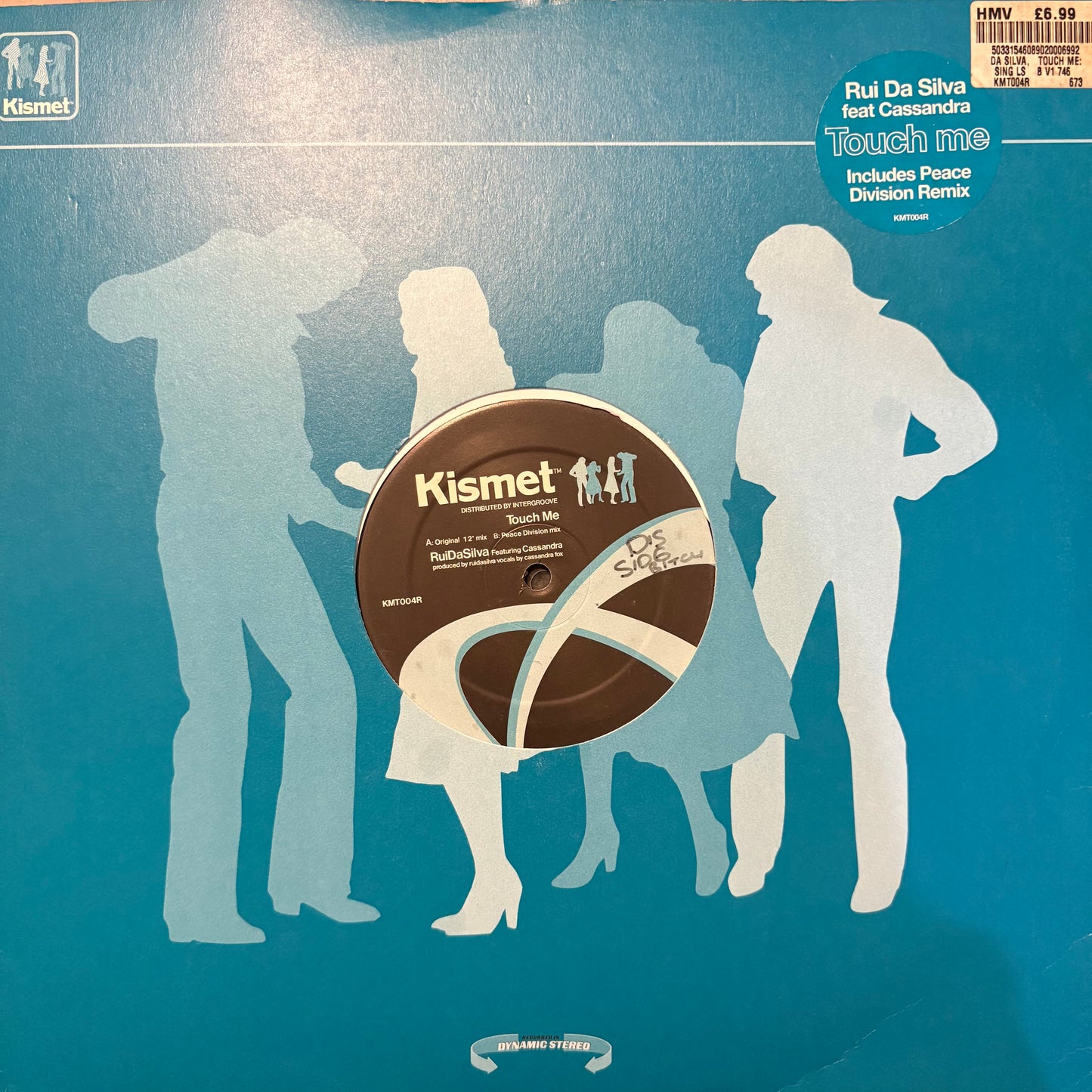 Rui Da Silva “Touch Me” 2 Version 12inch vinyl Kismet