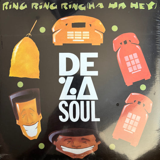 De Le Soul “Ring Ring Ring ( Ha Ha Hey)” 2 Track 12inch Vinyl Record