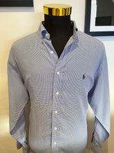Load image into Gallery viewer, Ralph Lauren 100% Yarmouth Cotton Shirt Button Down Collar Size XL 17-35