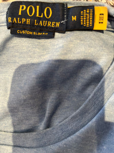 Ralph Lauren 100% Cotton area Logo Embroidered T Regular Fit Size Medium