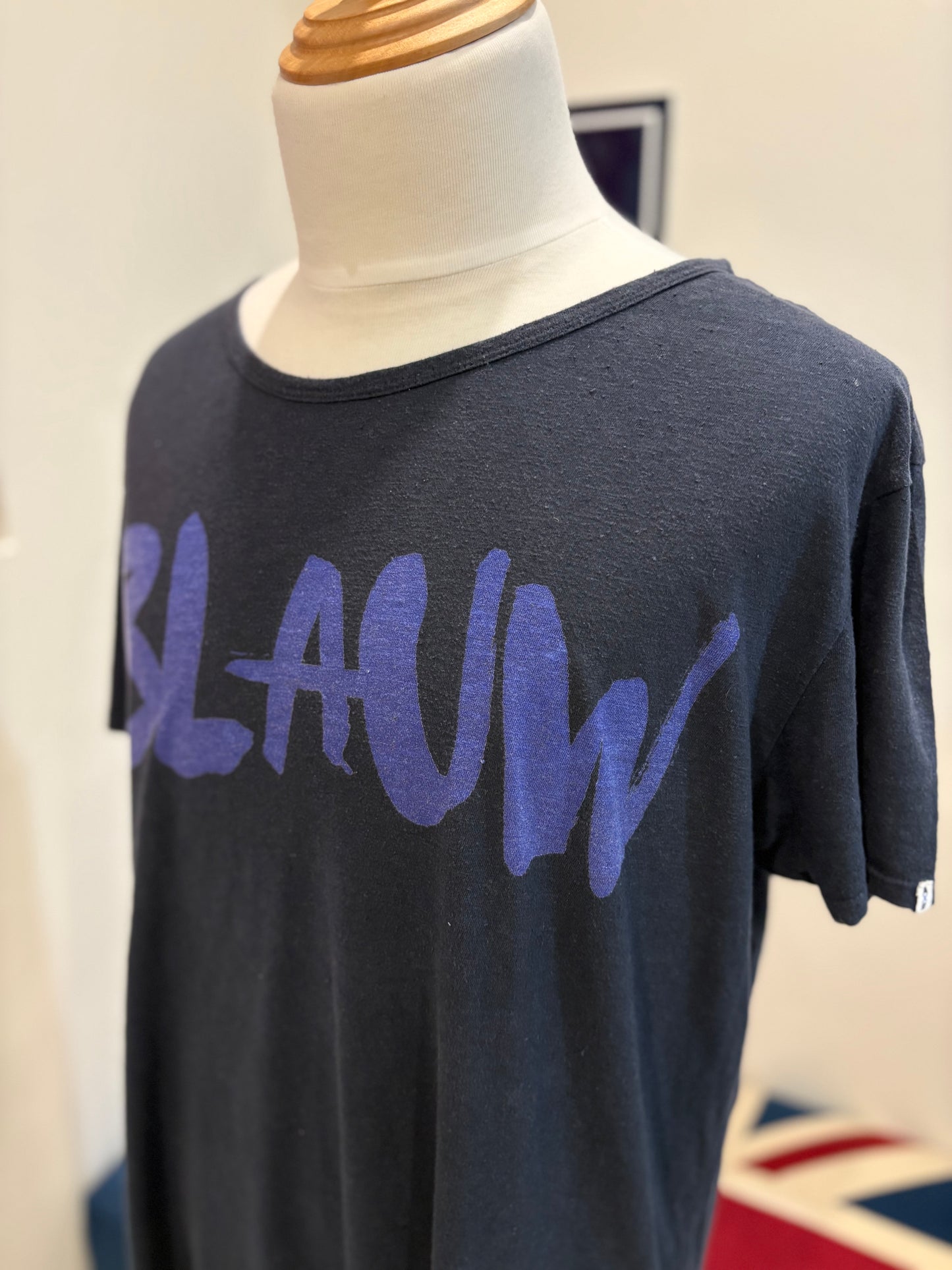 Scotch & Soda 100% Cotton Blue Chest Logo Tee