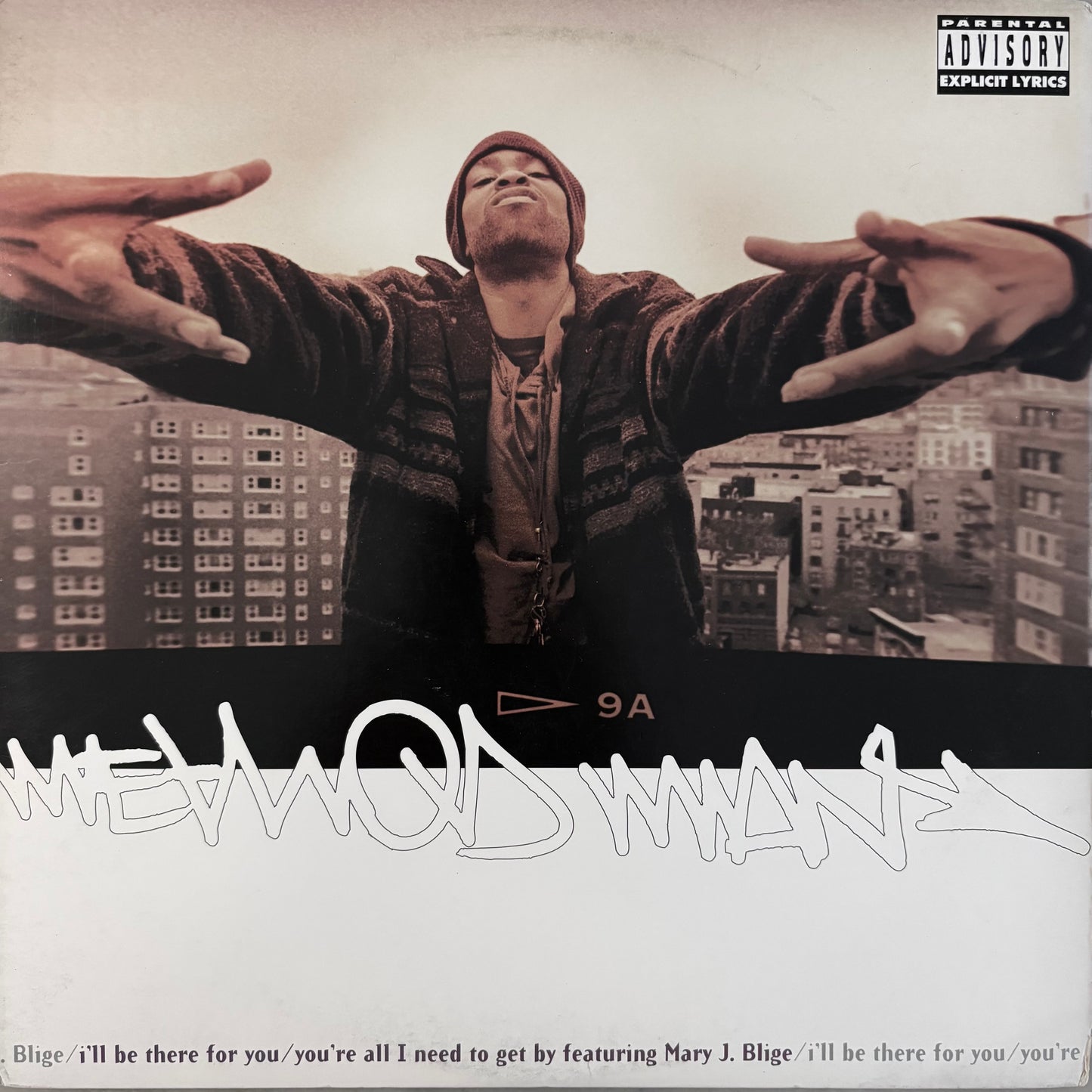 Method Man Ft Mary J Blige ‘I’ll Be There For You’ 6 Version 12inch Vinyl Single