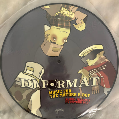 DJ Format “Music For The Mature B-Boy” Album Mega Mix by Psycho Pam Limited Edition 12inch picture disc