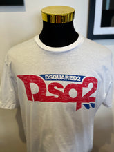 Load image into Gallery viewer, Dsquared2 100% Cotton Logo Print Tee Size XXL Made In Italy