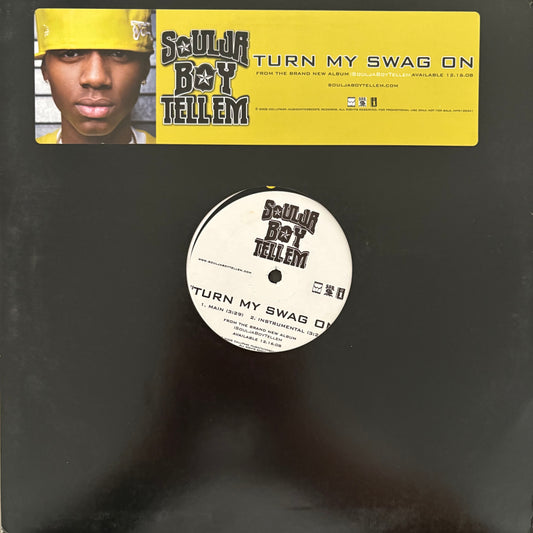 Soulja Boy Tell Em “Turn My Swag On” 4 version 12inch vinyl record