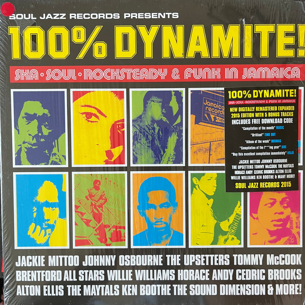 Soul Jazz Presents 100% Dynamite 18 Track 2 X Vinyl Album
