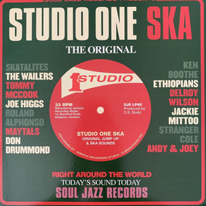 Studio One Ska The Original on Soul Jazz Records 2 X Vinyl LP 17 Track Album