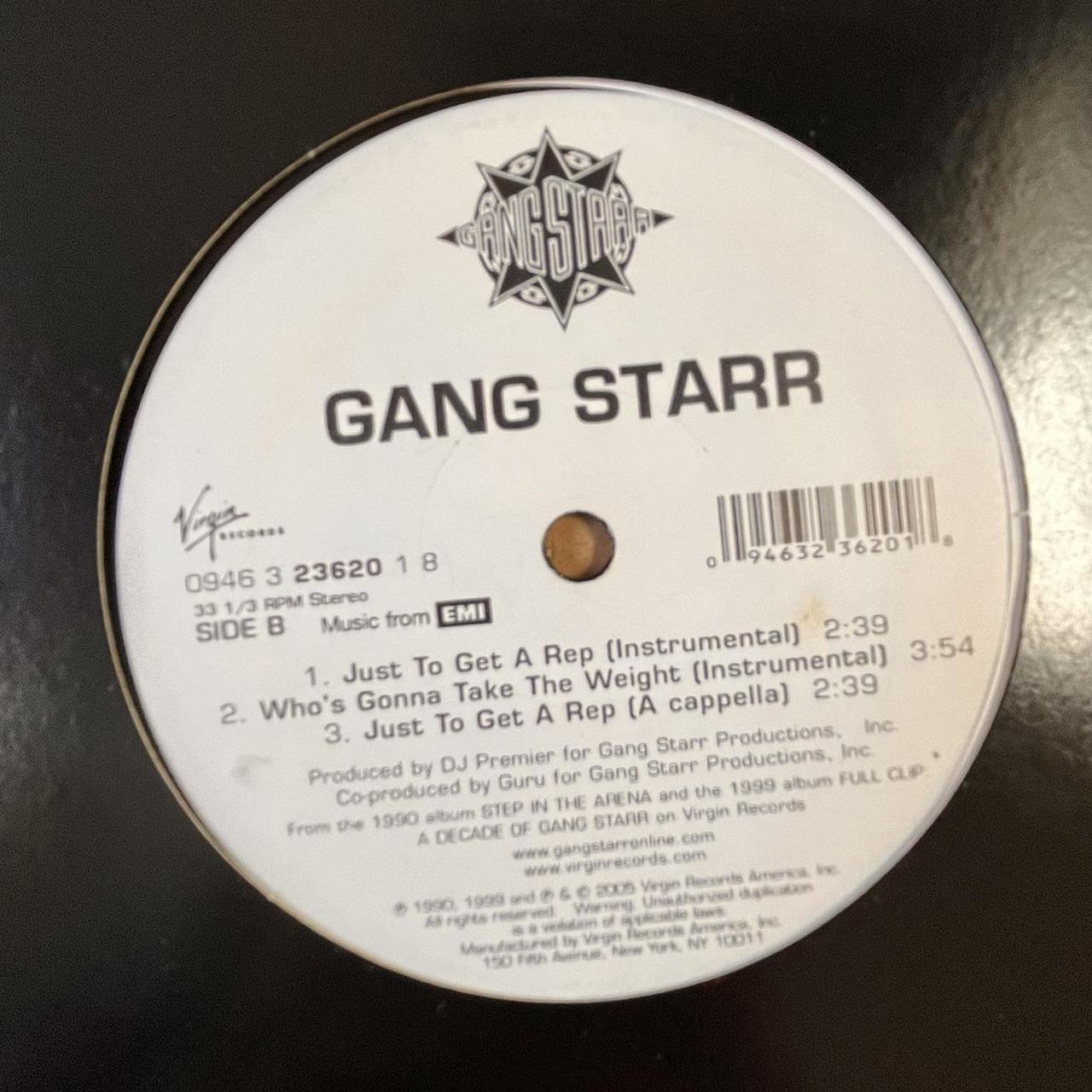 Gang Starr “Just To Get A Rep” 5 Track 12inch Vinyl