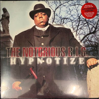 The Notorious B.I.G. “Hypnotise” 3 Version 12inch Vinyl Single Track Listing In Photos Limited Edition Black and Orange Vinyl