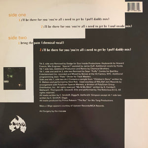 Method Man Feat Mary J Blige “I’ll be there for you / You’re all I need to get by” 6 Version 12inch Vinyl