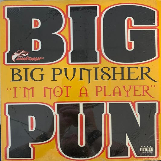 Big Pun “I’m Not A Player” / “Wishful Thinking” 5 Version 12inch Vinyl