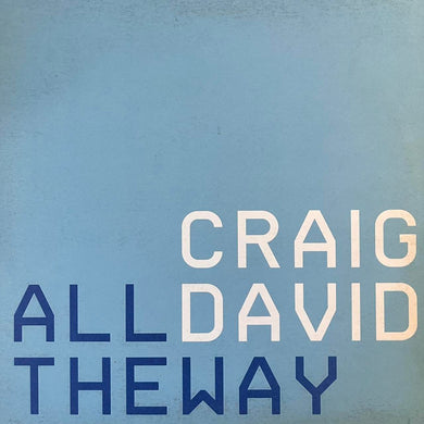 Craig David “All The Way” 4 Version 12inch Vinyl