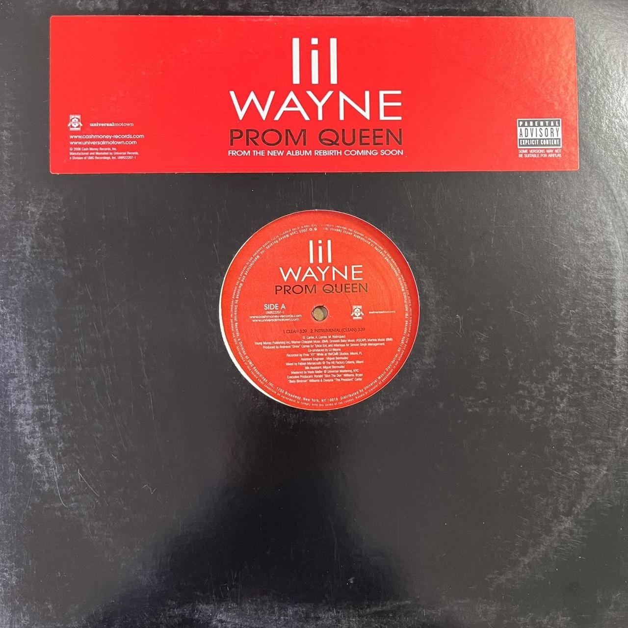 Lil Wayne “Prom Queen” 4 Version 12inch Vinyl