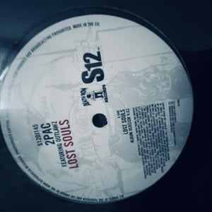 2pac Maiaveli “To Live And Die in LA” / “Lost Souls” Death Row 2 Track 12inch