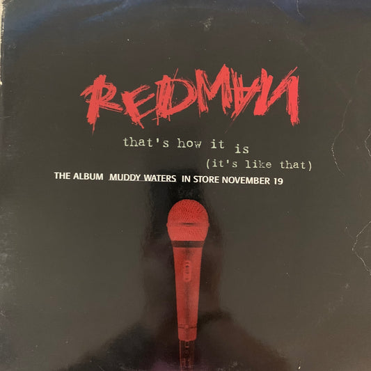 Redman “Thats How It Is ( It’s Like That )” 5 Version 12inch Vinyl